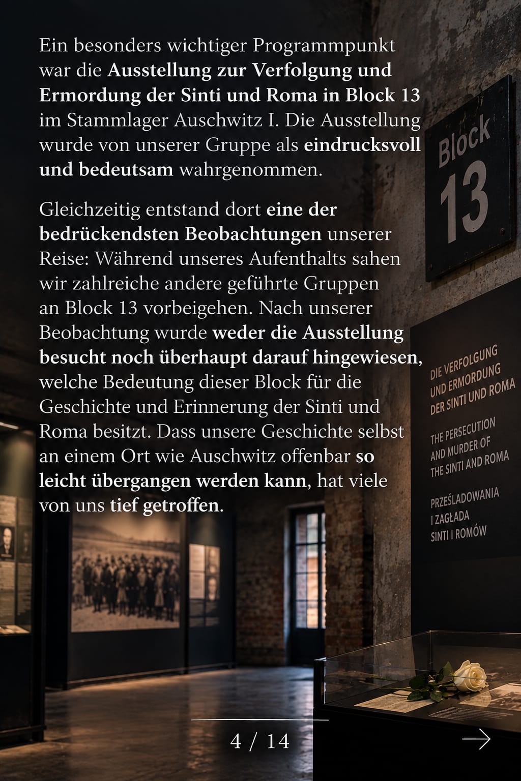Gedenk- und Erinnerungsfahrt nach Auschwitz - Bild 4